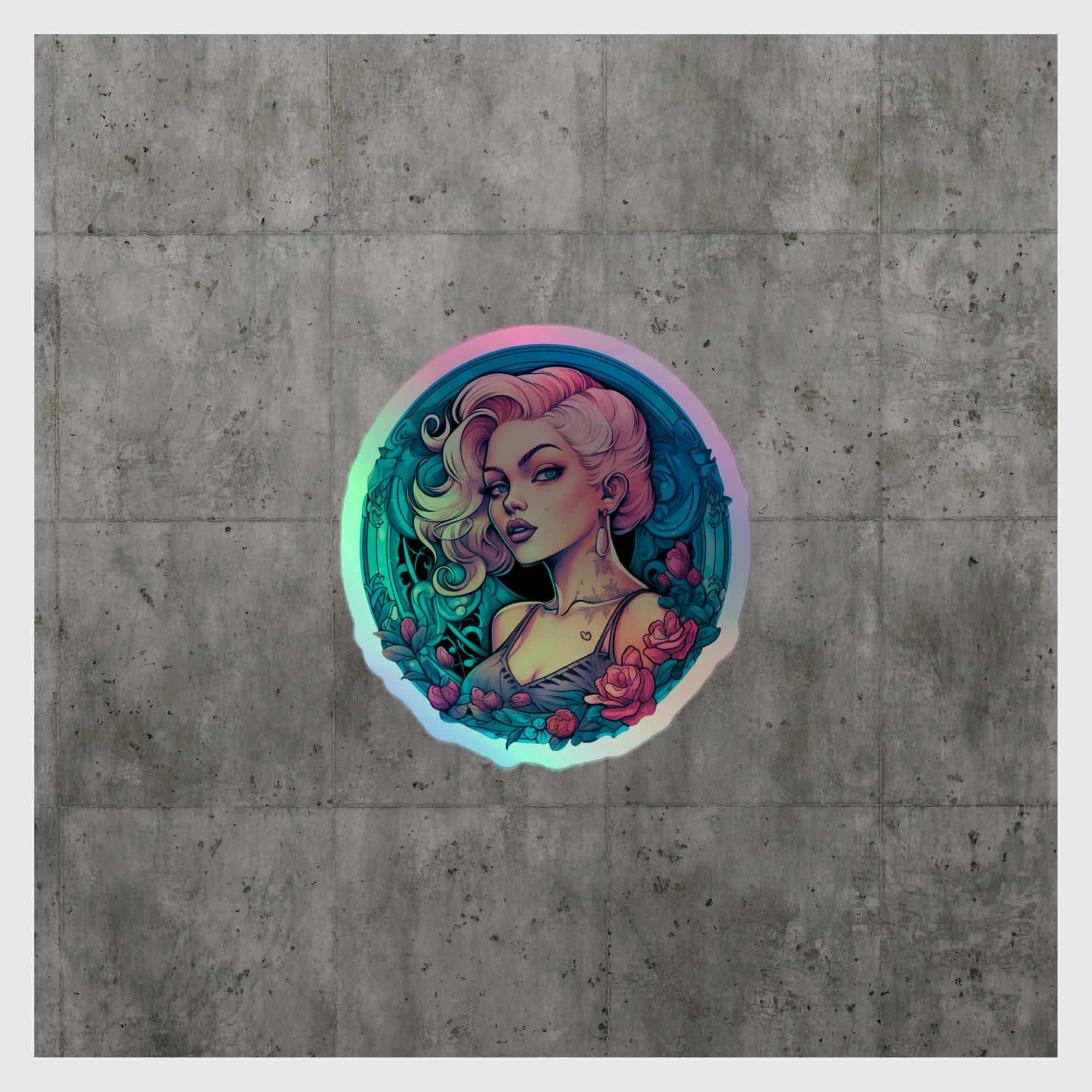 Holographic stickers