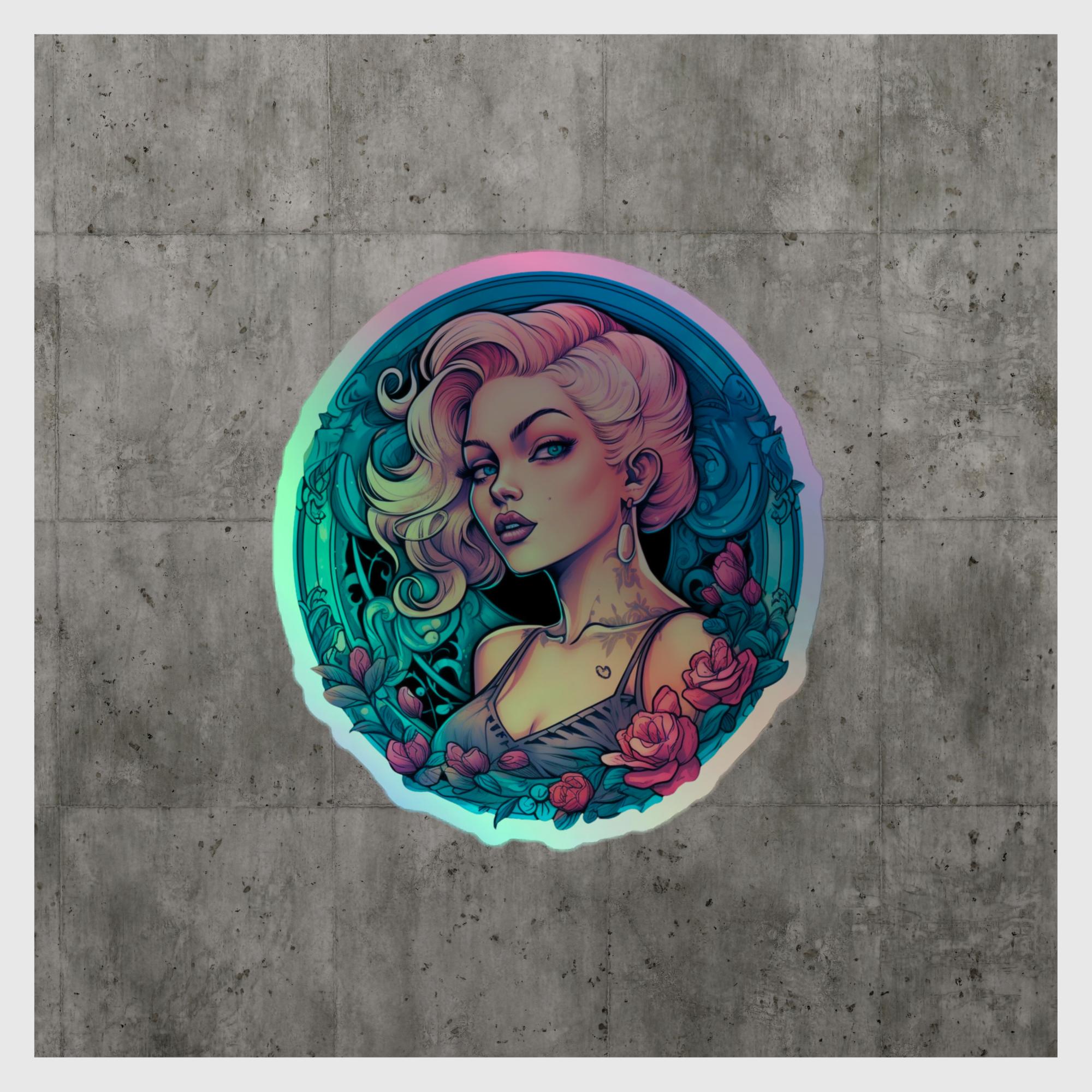 Holographic stickers
