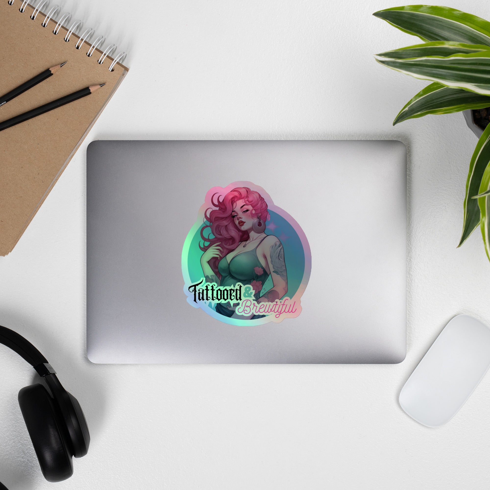 Holographic stickers - Electric Linda