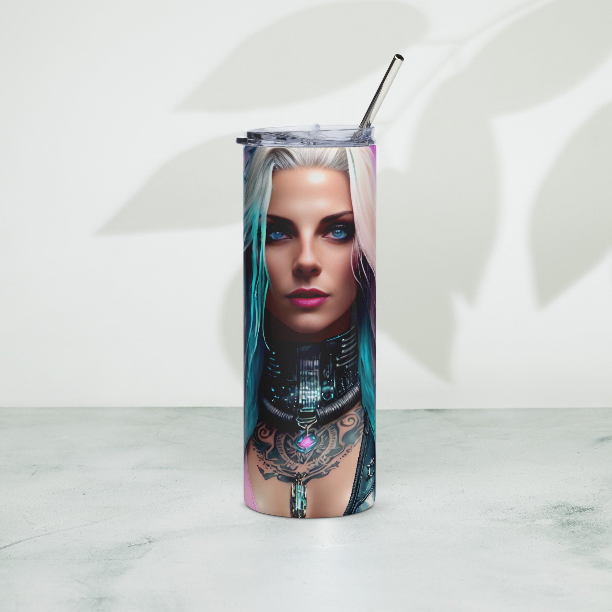 Stainless steel tumbler - Electric Linda
