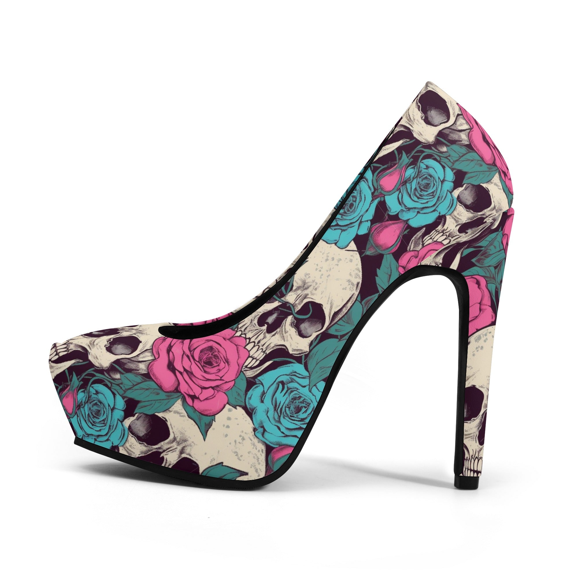 Women Platform Pumps 5 Inch High Heels