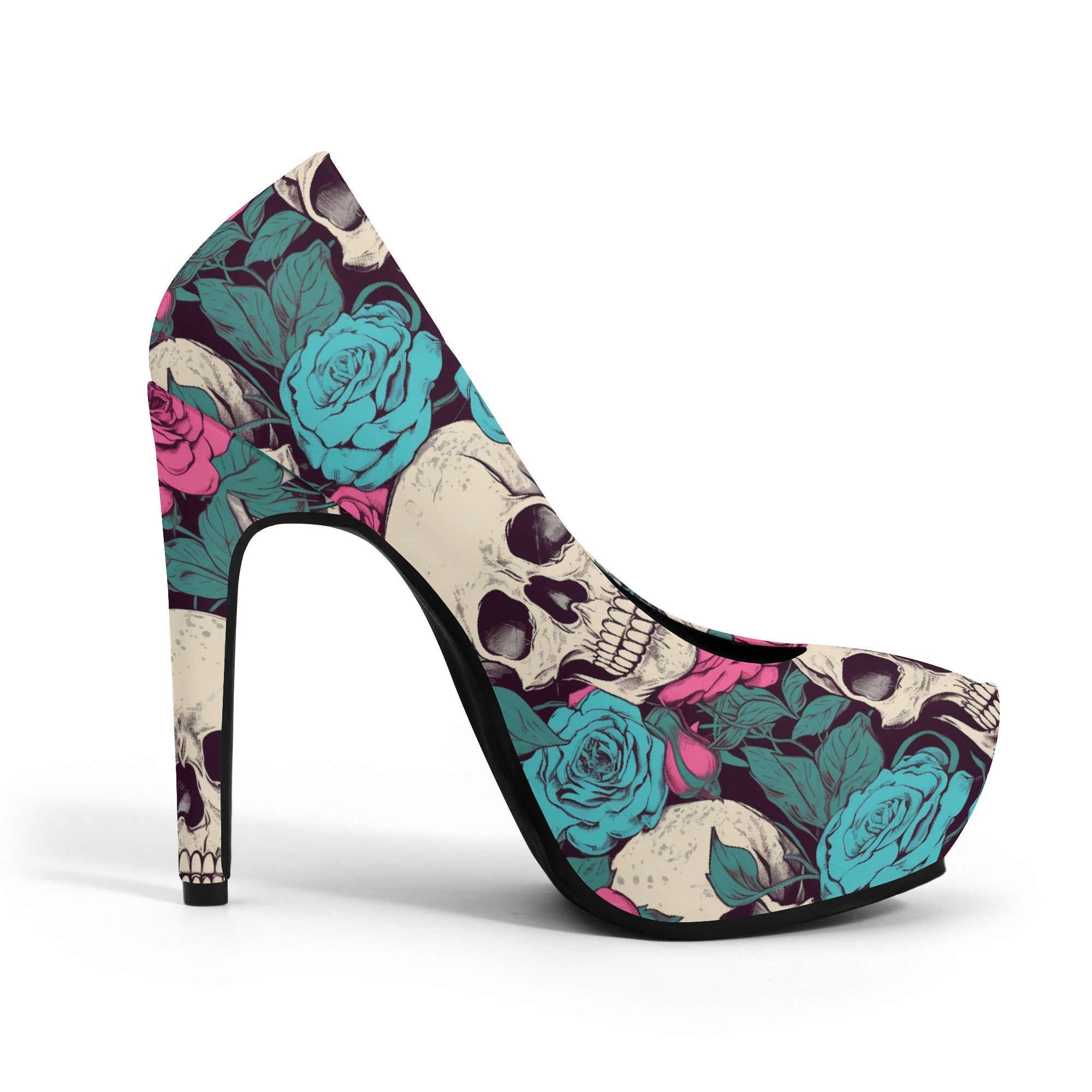Women Platform Pumps 5 Inch High Heels
