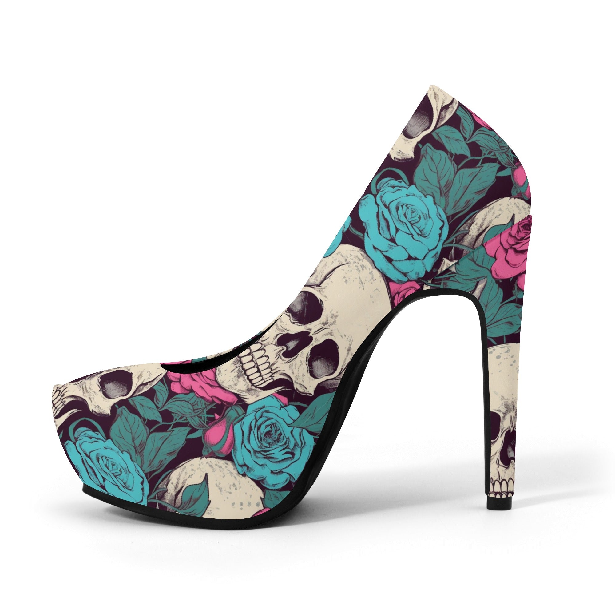 Women Platform Pumps 5 Inch High Heels