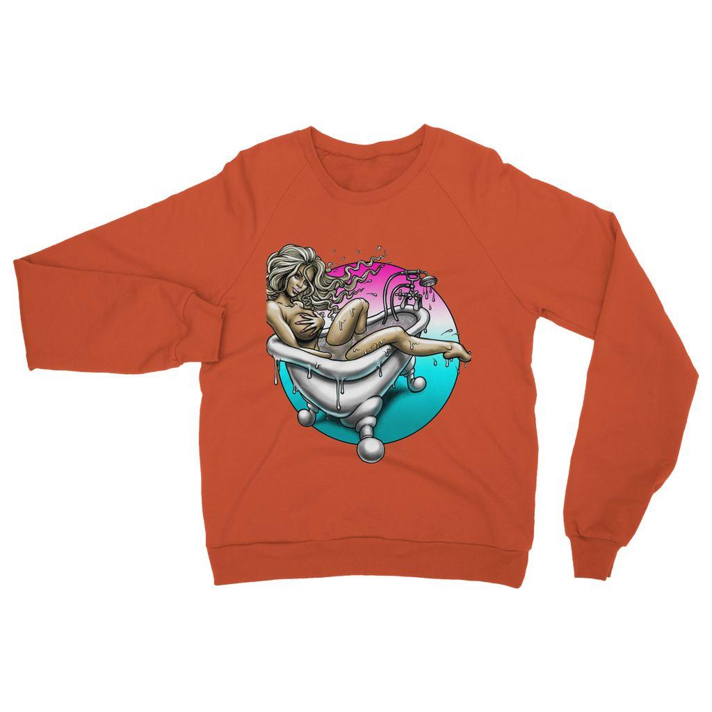 Bathtub Babe Heavy Blend Crew Neck Sweatshirt