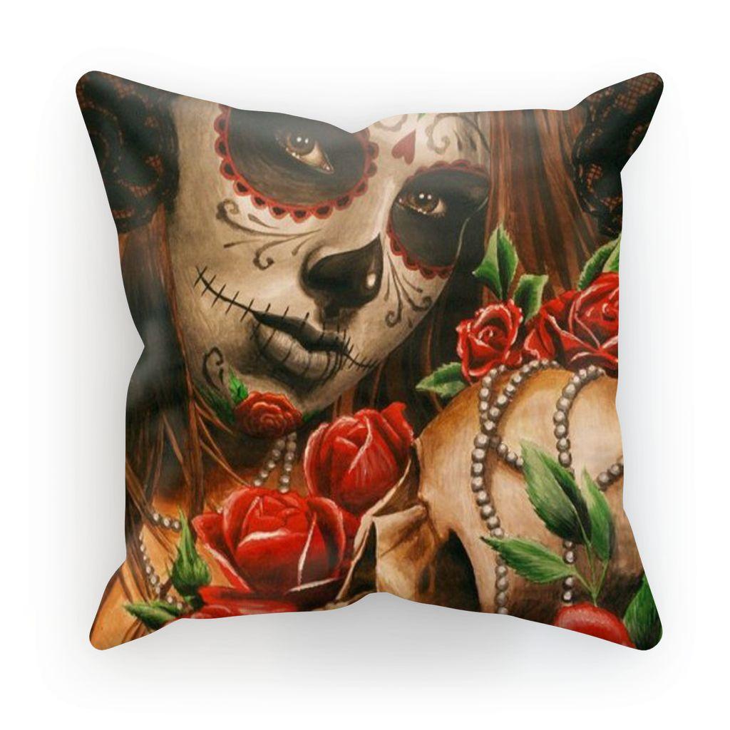 Pearl Cushion - Electric Linda