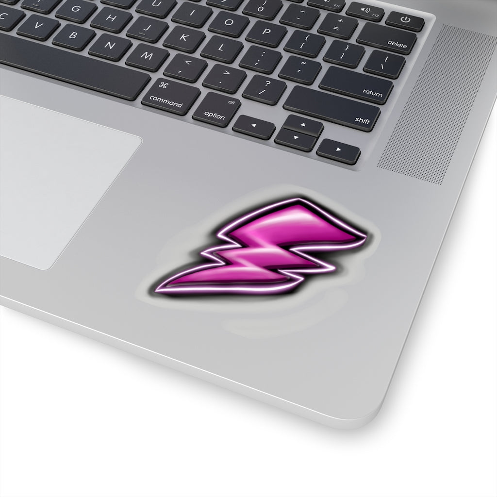 Electric Bolt-Cut Stickers