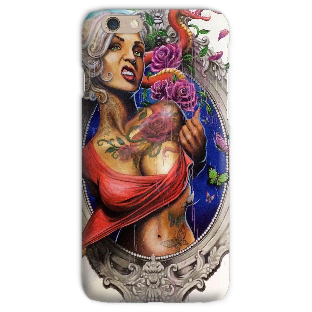 Mural Lady Phone Case