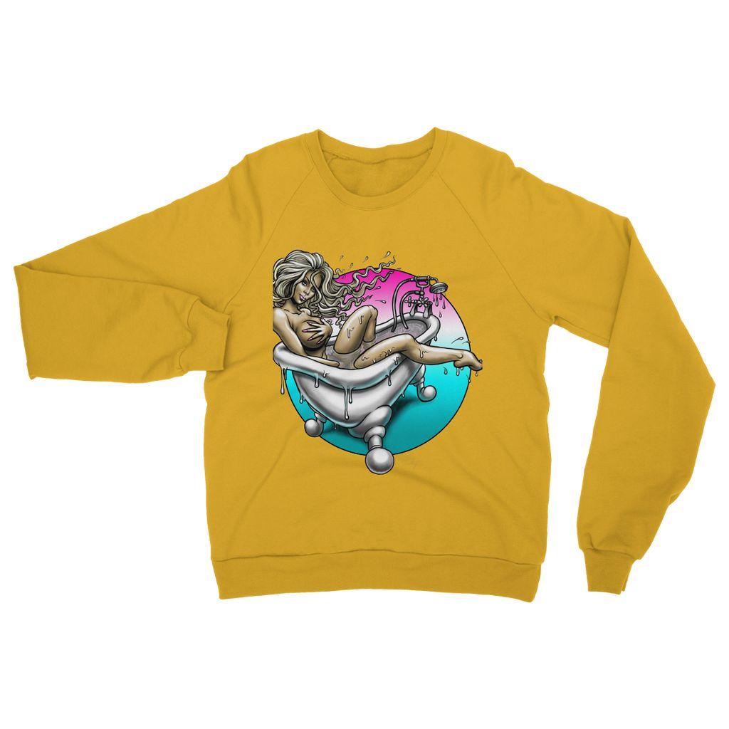 Bathtub Babe Heavy Blend Crew Neck Sweatshirt
