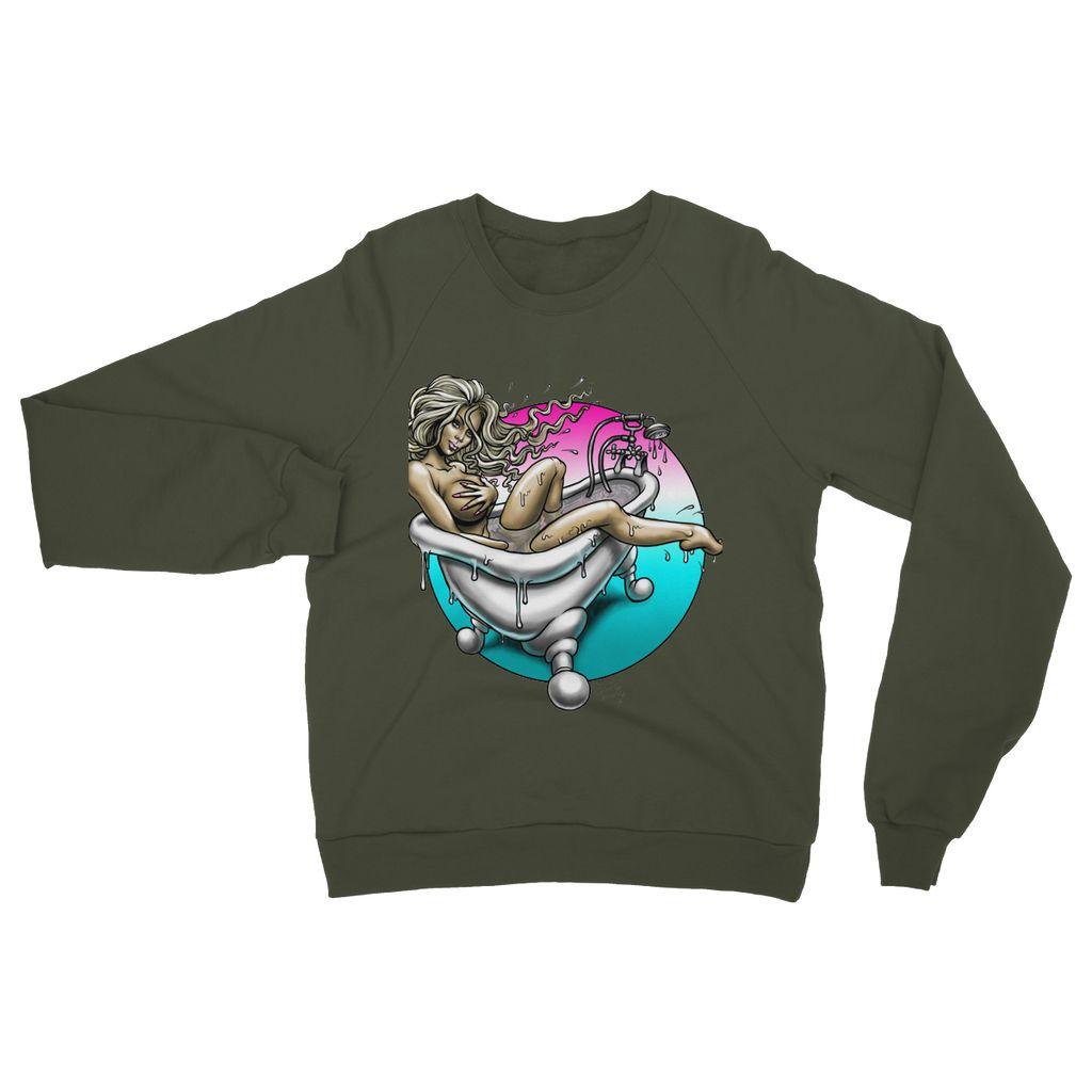 Bathtub Babe Heavy Blend Crew Neck Sweatshirt