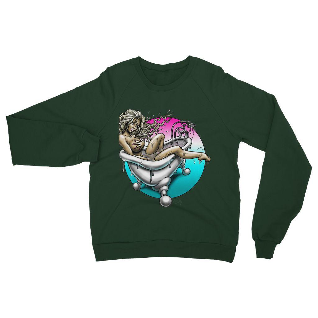 Bathtub Babe Heavy Blend Crew Neck Sweatshirt