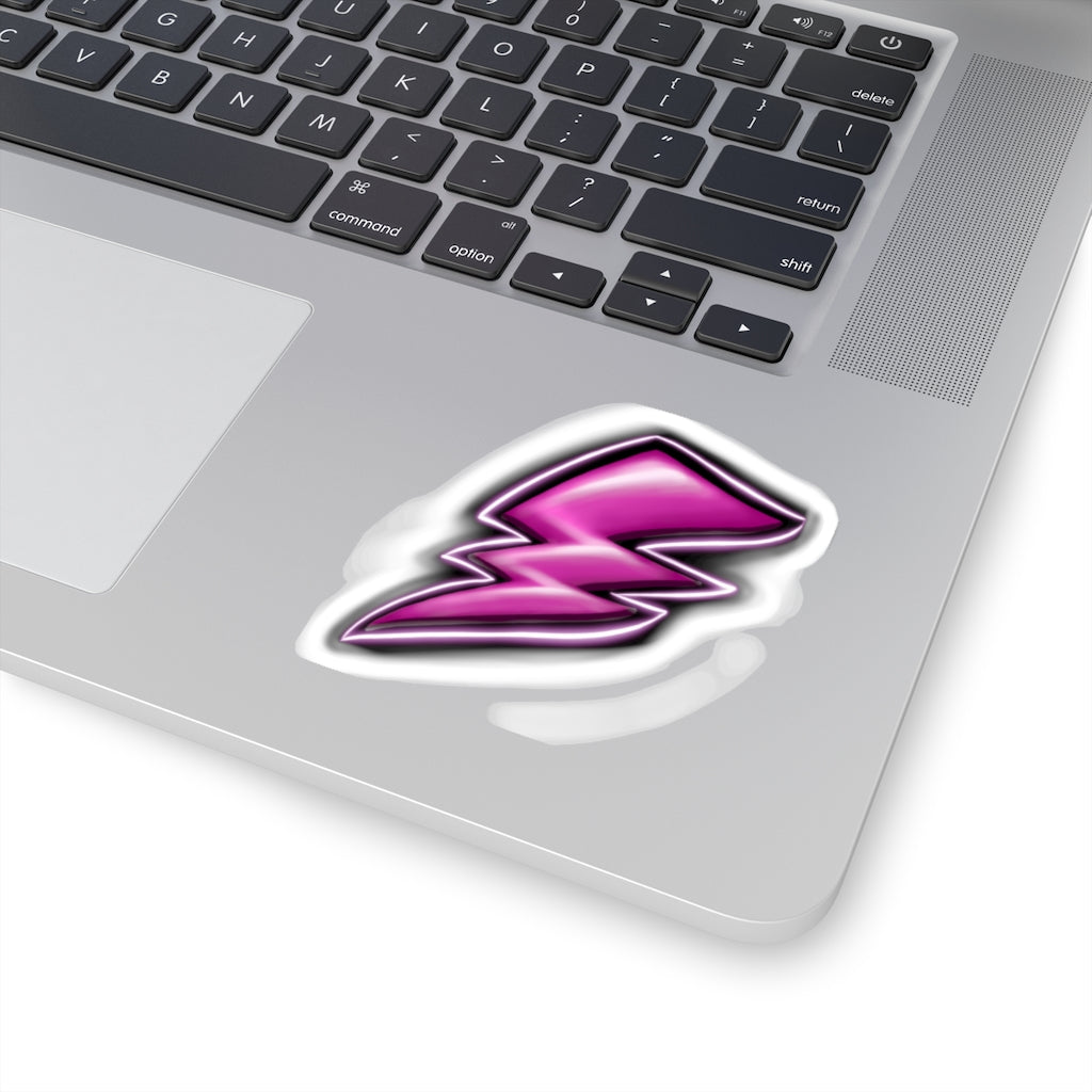 Electric Bolt-Cut Stickers