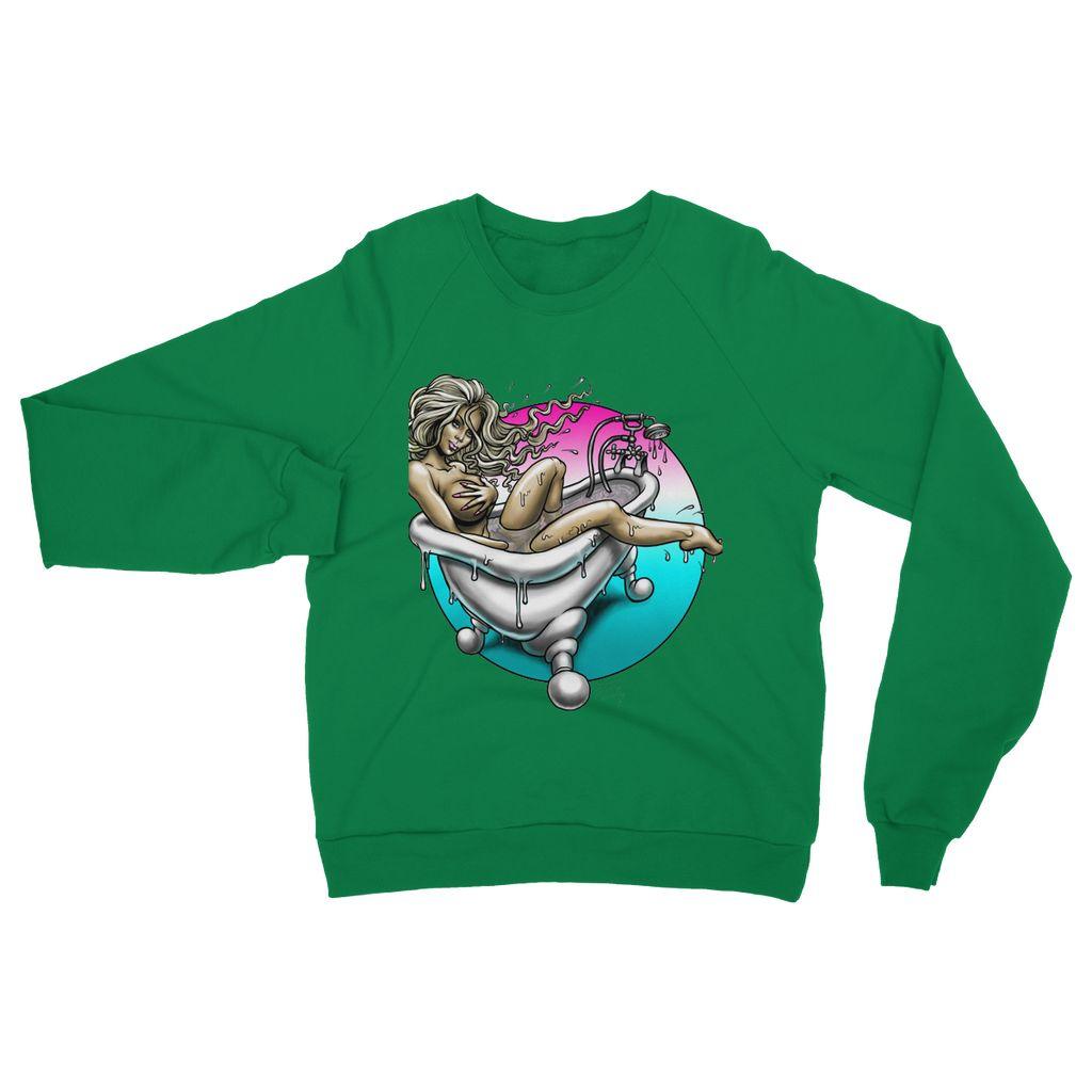 Bathtub Babe Heavy Blend Crew Neck Sweatshirt