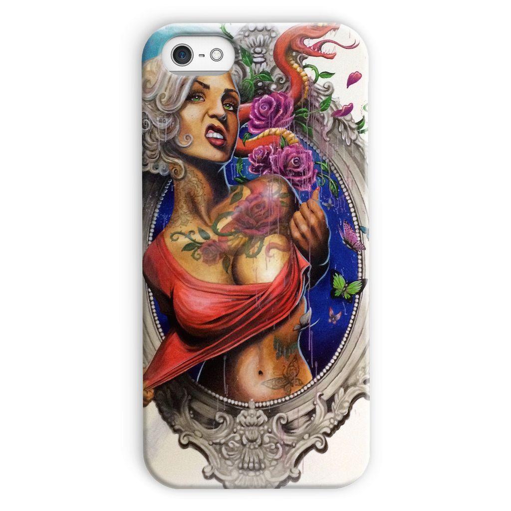 Mural Lady Phone Case