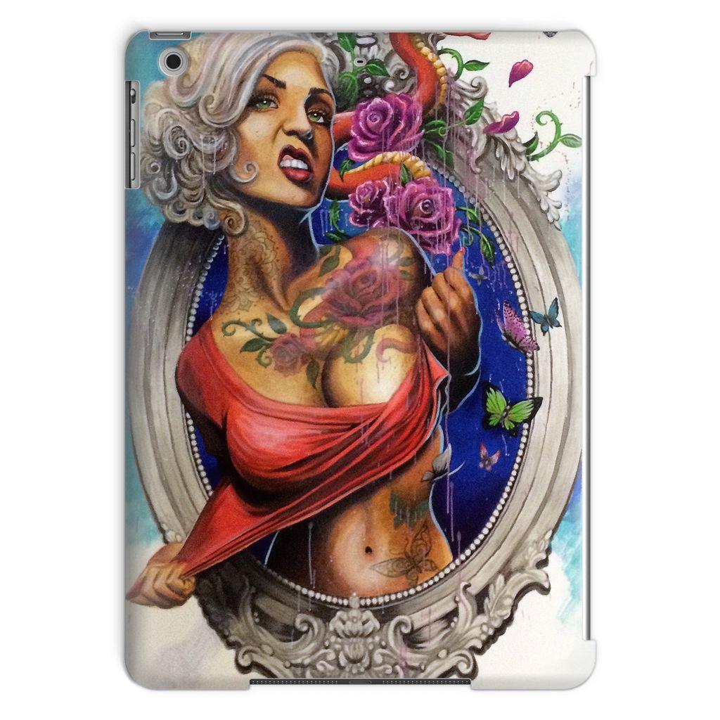 Mural Lady Tablet Case - Electric Linda
