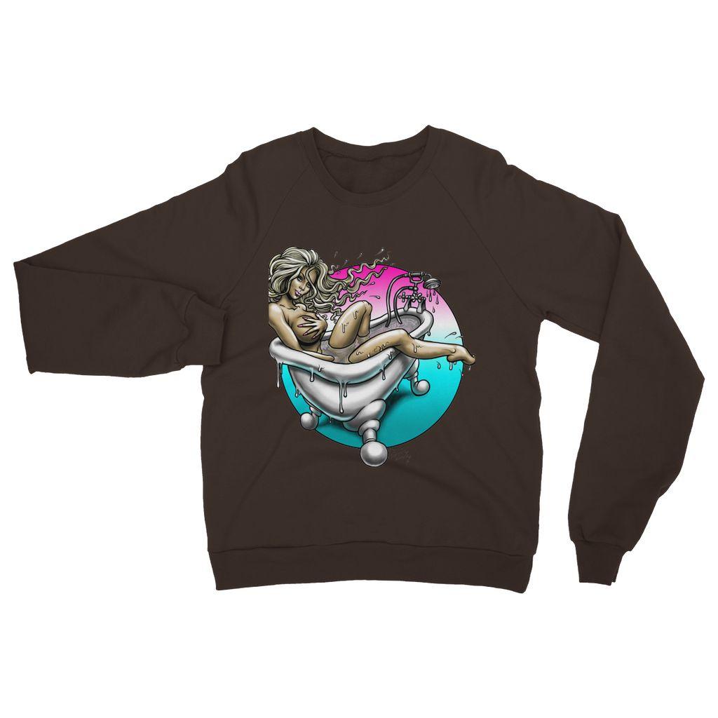 Bathtub Babe Heavy Blend Crew Neck Sweatshirt