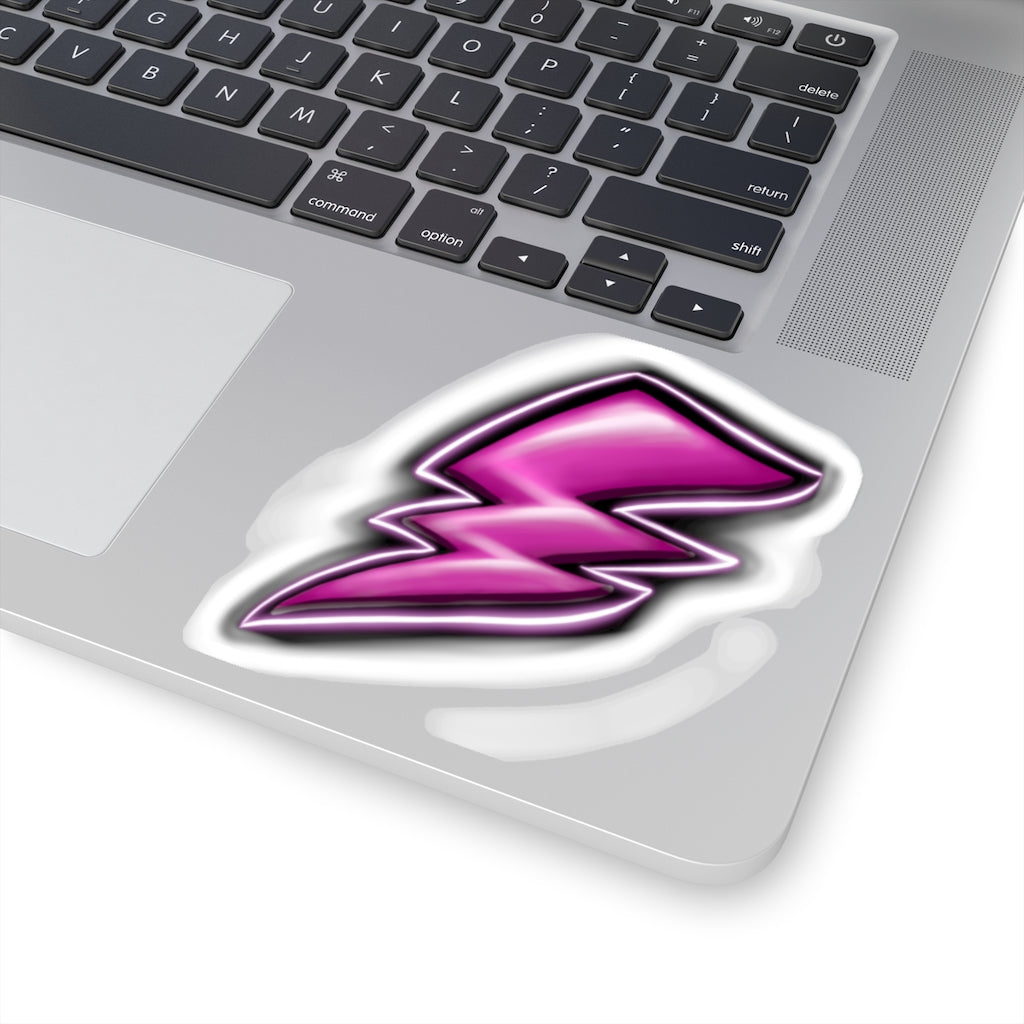 Electric Bolt-Cut Stickers