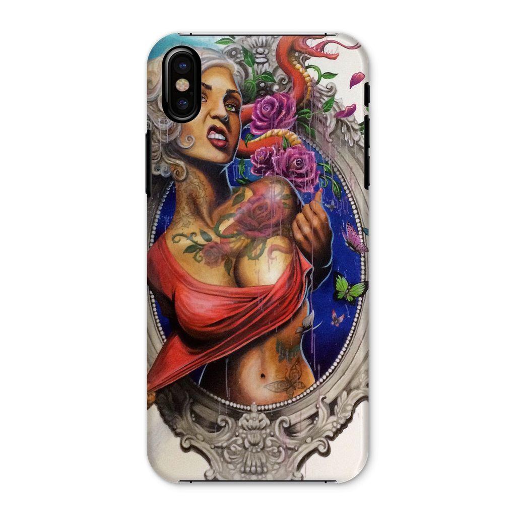Mural Lady Phone Case - Electric Linda