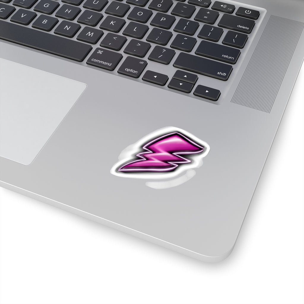 Electric Bolt-Cut Stickers