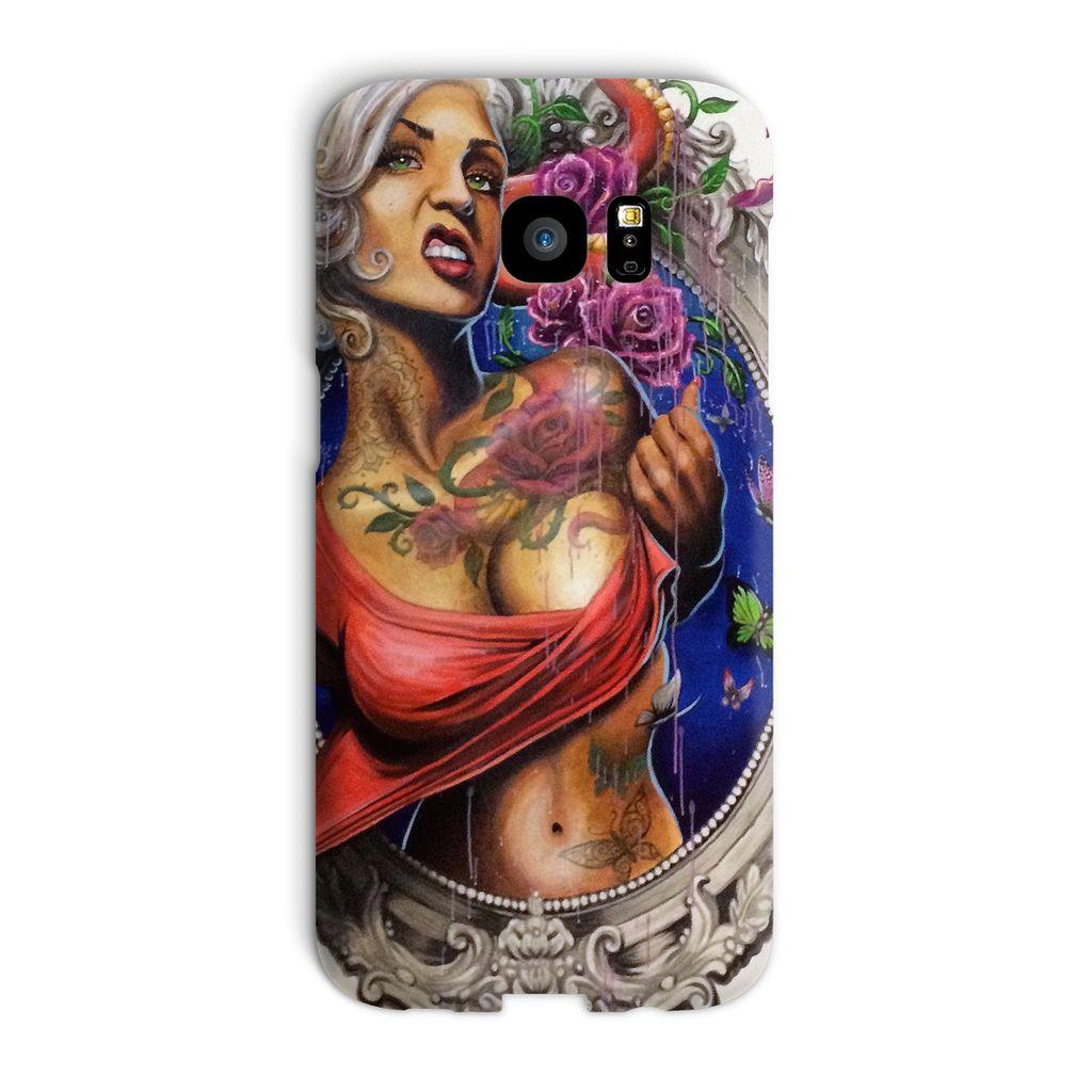 Mural Lady Phone Case