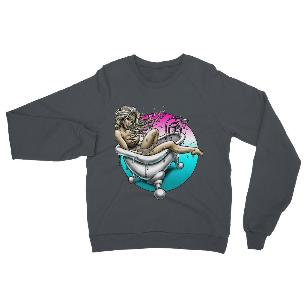 Bathtub Babe Heavy Blend Crew Neck Sweatshirt