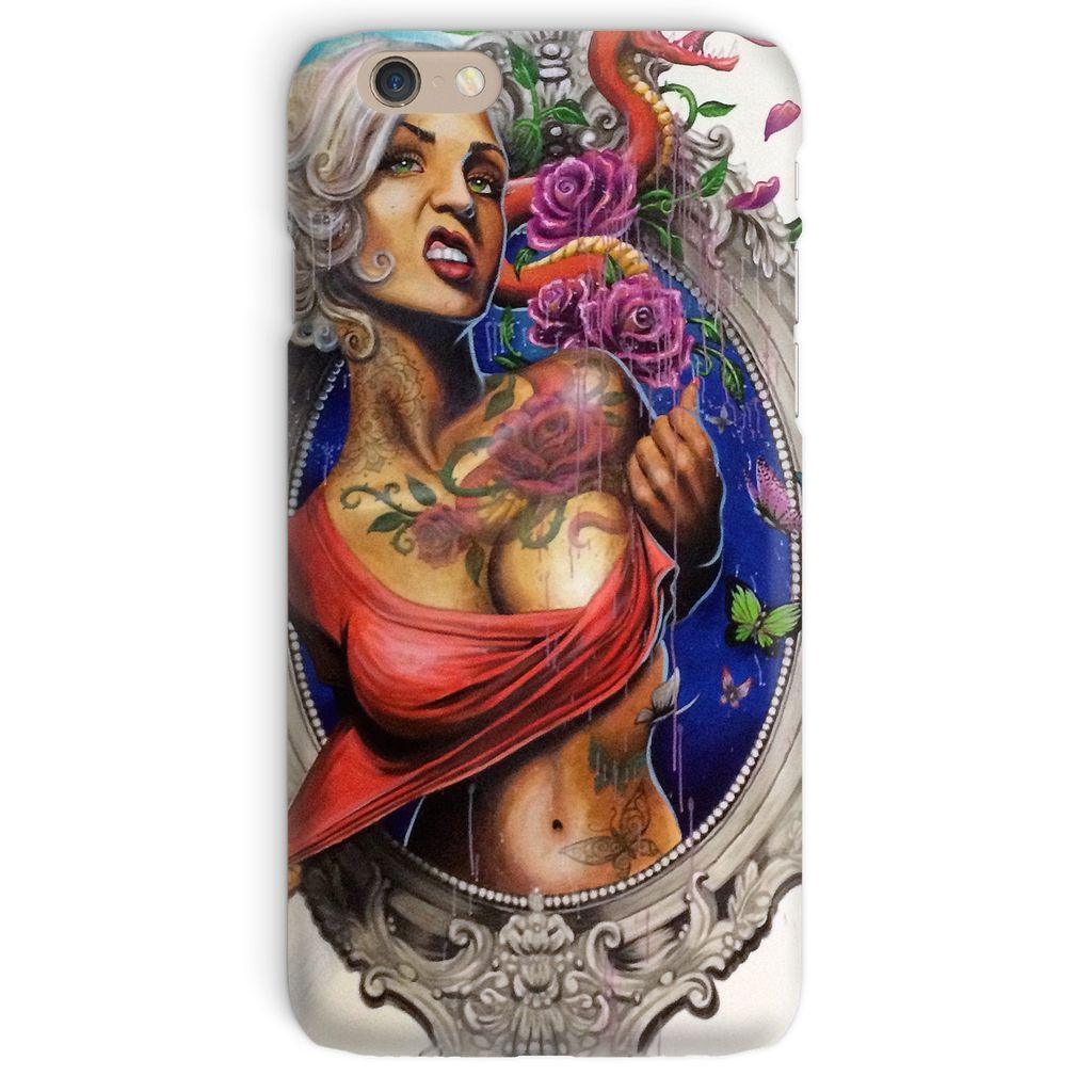 Mural Lady Phone Case