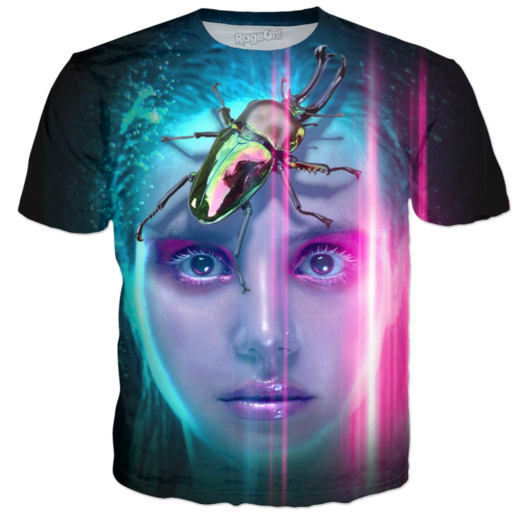 Bugface T-shirt - Electric Linda