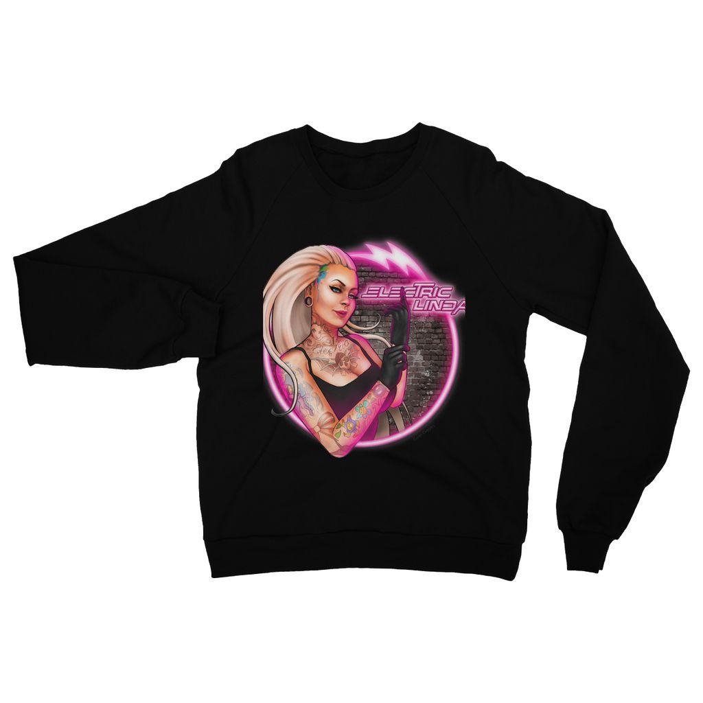 Electric Linda Heavy Blend Crew Neck Sweatshirt - Electric Linda