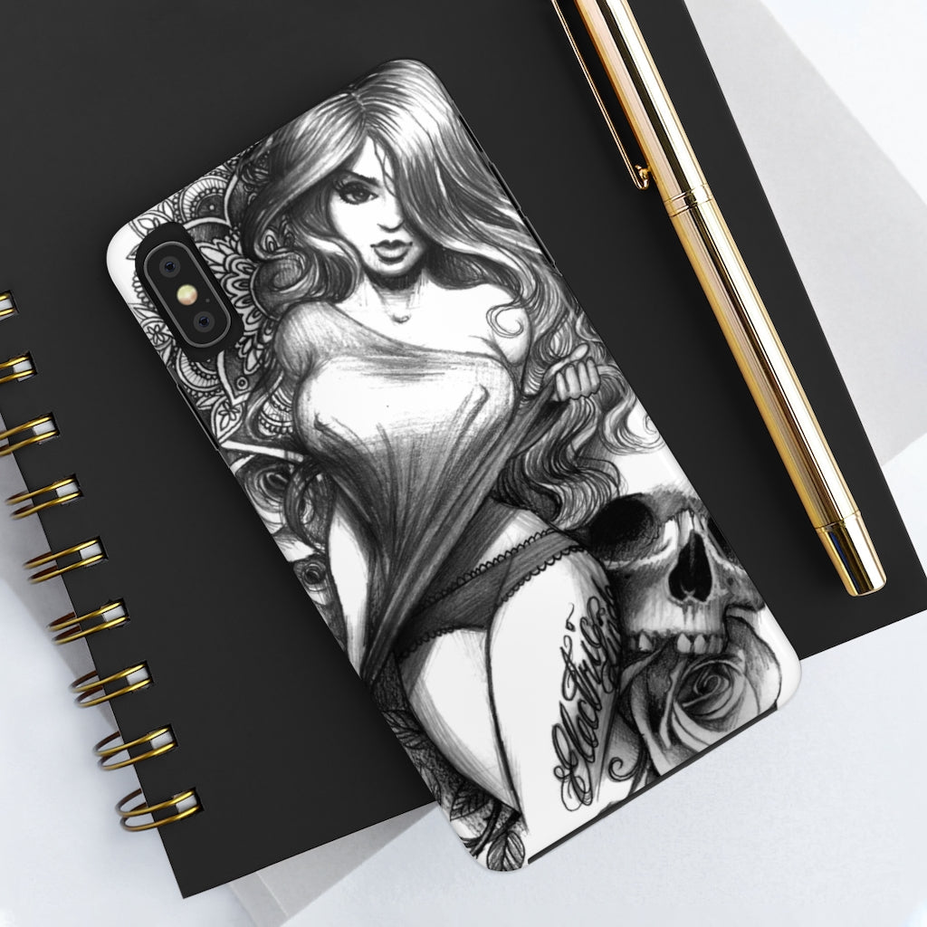 Rose Chick Case Mate Tough Phone Cases