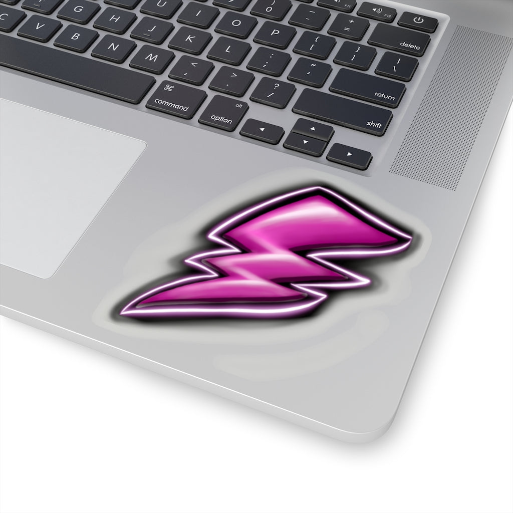Electric Bolt-Cut Stickers - Electric Linda