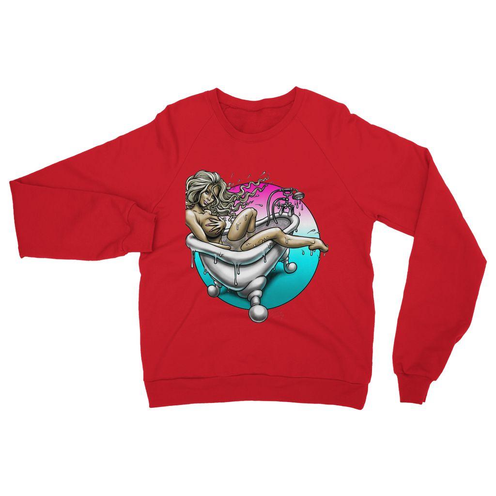 Bathtub Babe Heavy Blend Crew Neck Sweatshirt