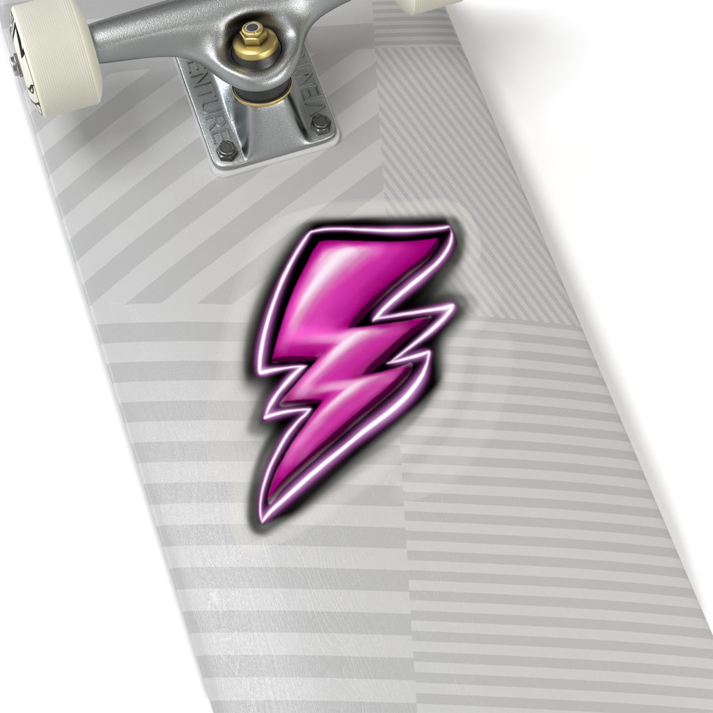 Electric Bolt-Cut Stickers