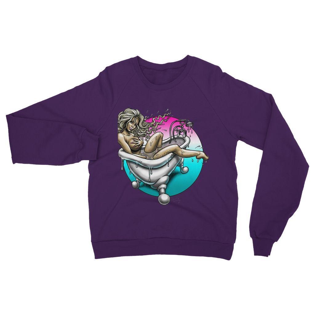 Bathtub Babe Heavy Blend Crew Neck Sweatshirt