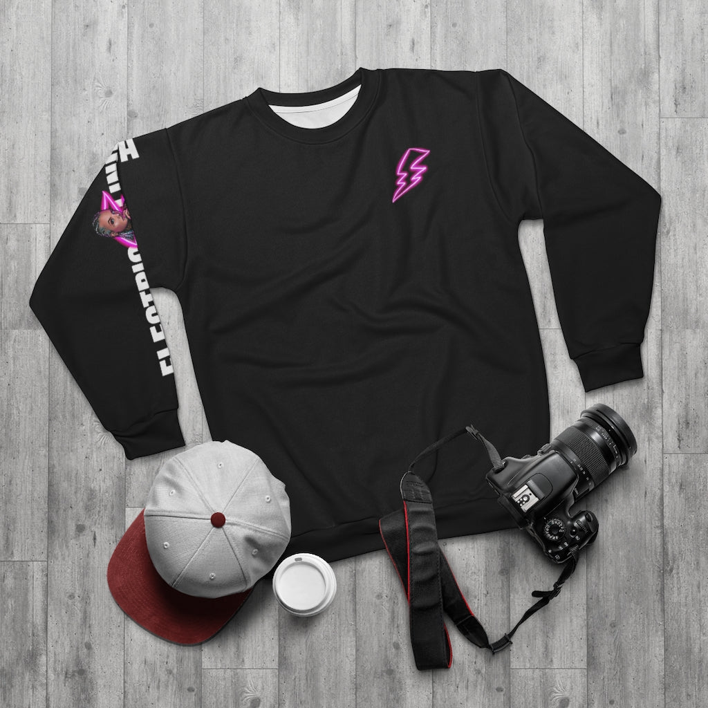 Electric Linda AOP Unisex Sweatshirt