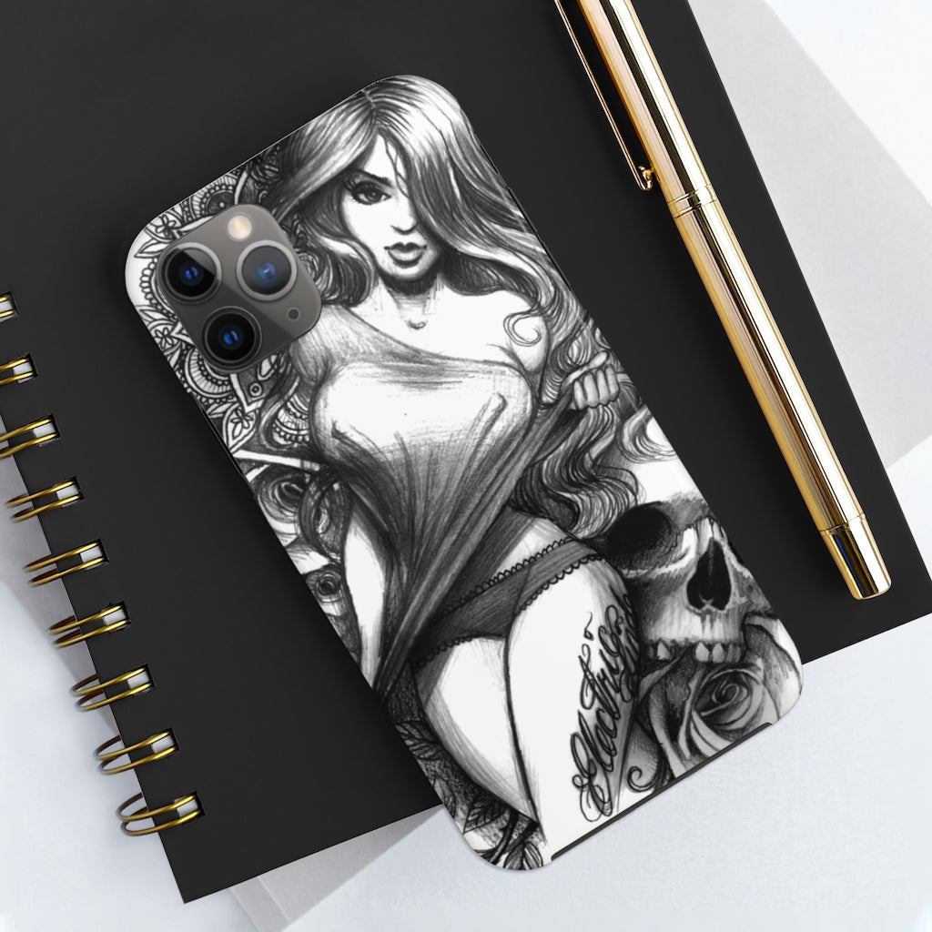 Rose Chick Case Mate Tough Phone Cases