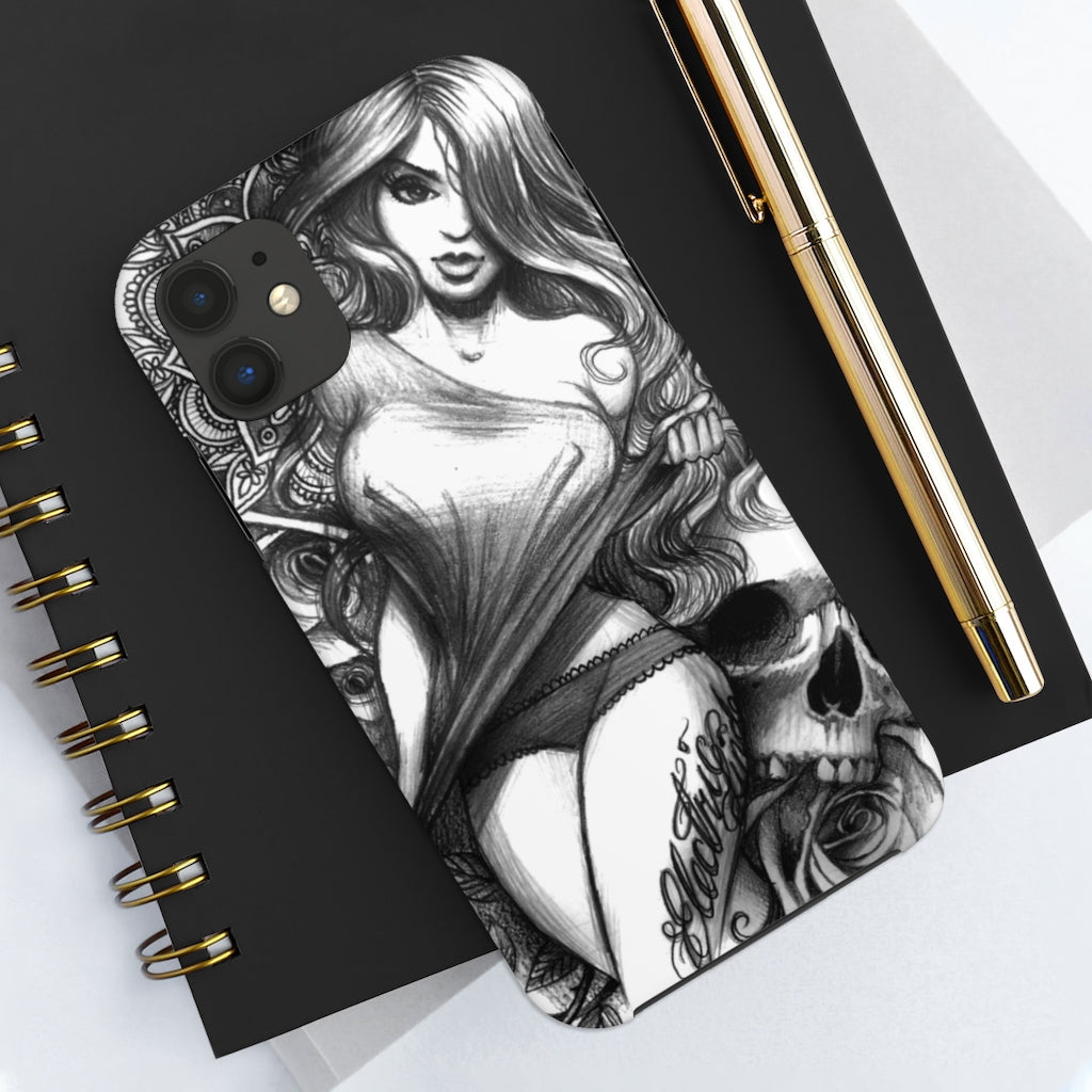 Rose Chick Case Mate Tough Phone Cases