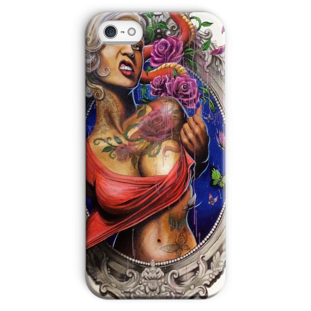 Mural Lady Phone Case