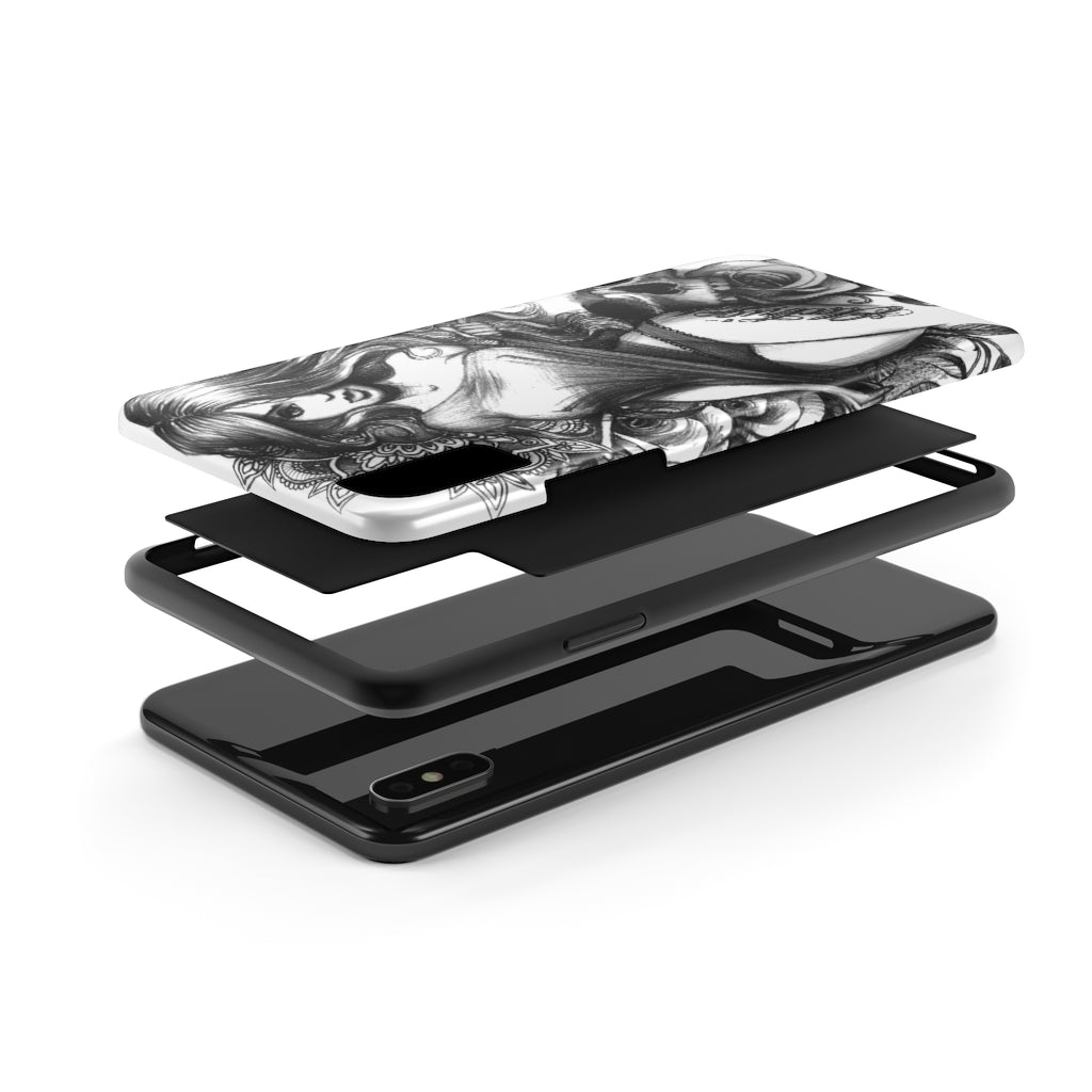 Rose Chick Case Mate Tough Phone Cases