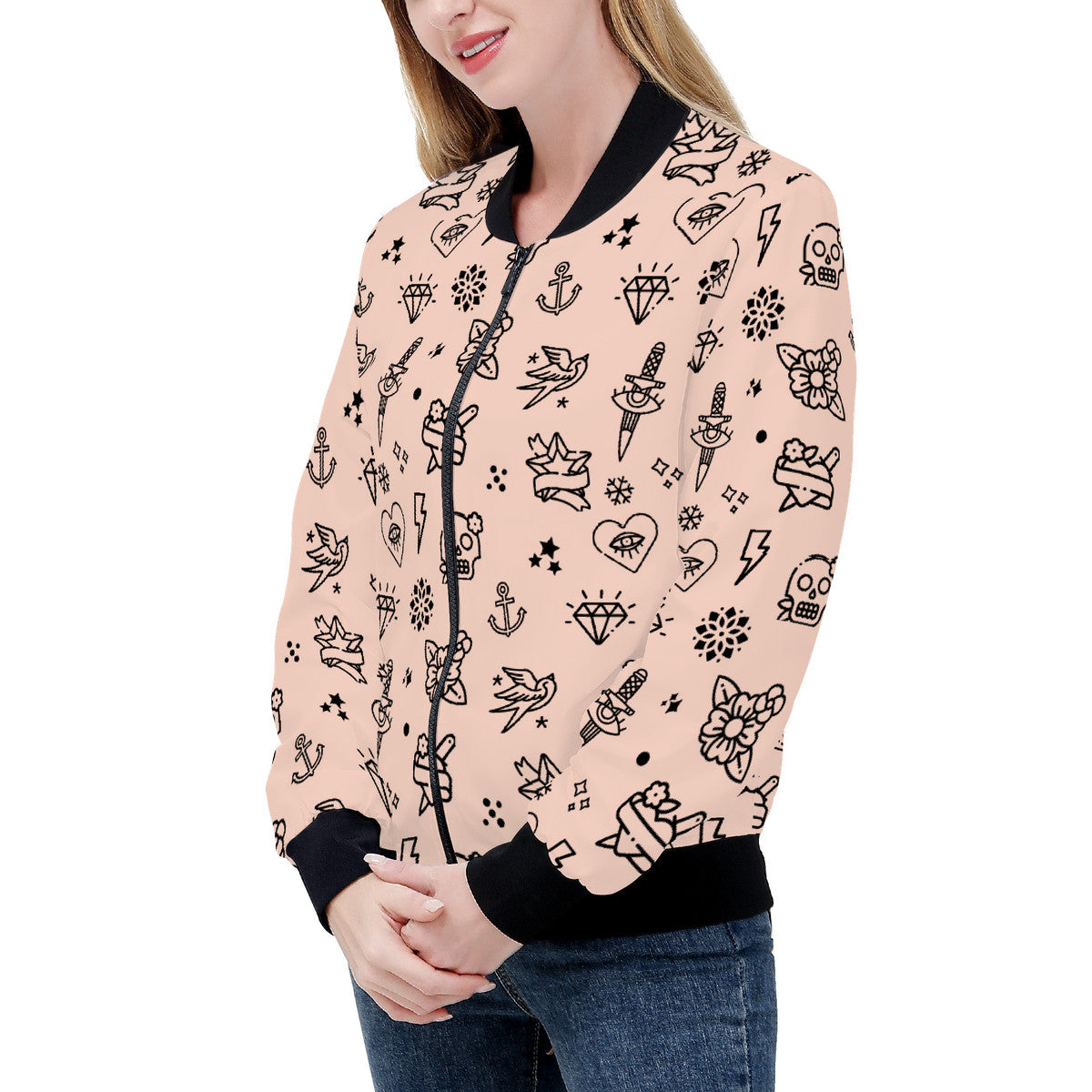 SF_D80 Women's Bomber Jacket