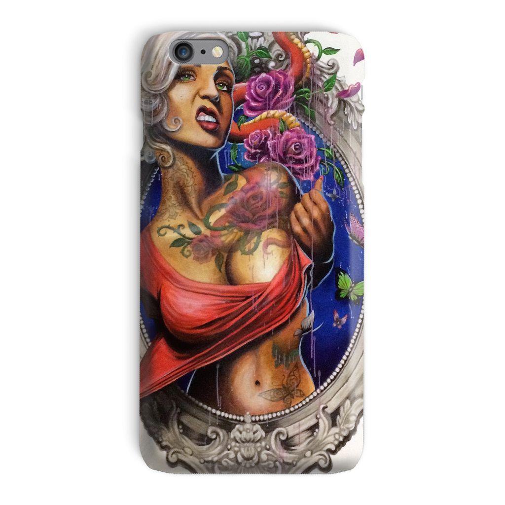 Mural Lady Phone Case