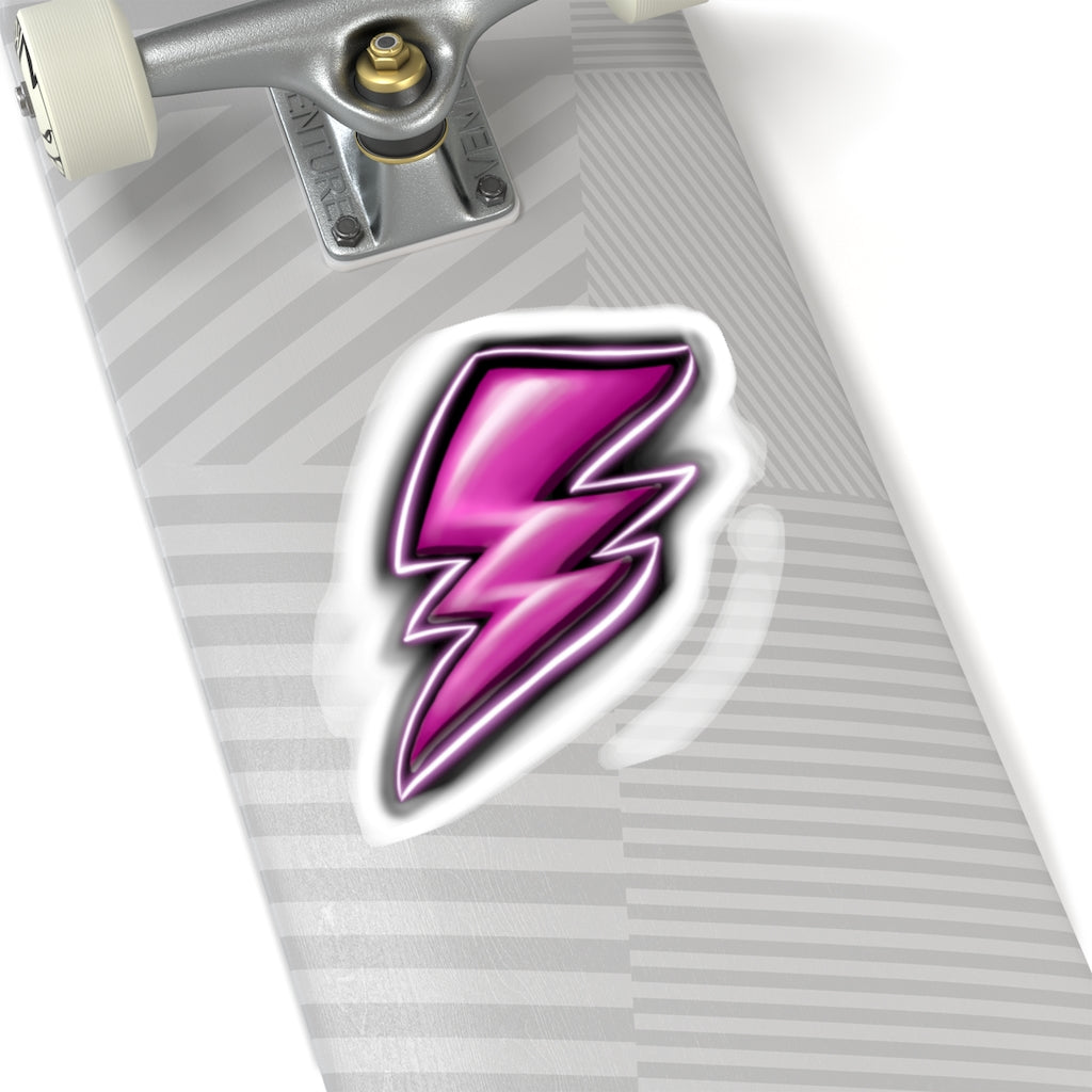 Electric Bolt-Cut Stickers