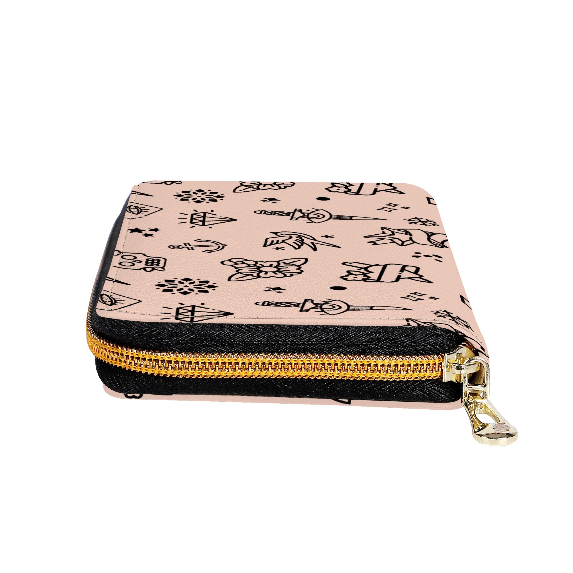 SF_F2 L Zipper Purse Clutch Bag