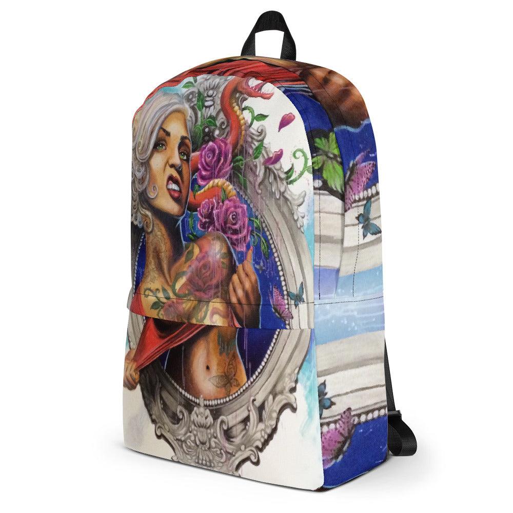 Mural Lady Backpack