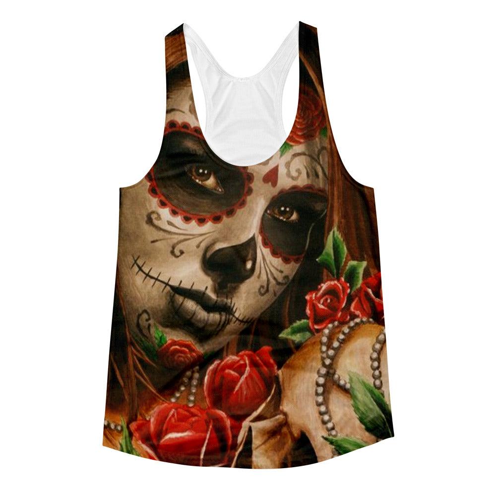 Pearl Women's Racerback Tank - Electric Linda