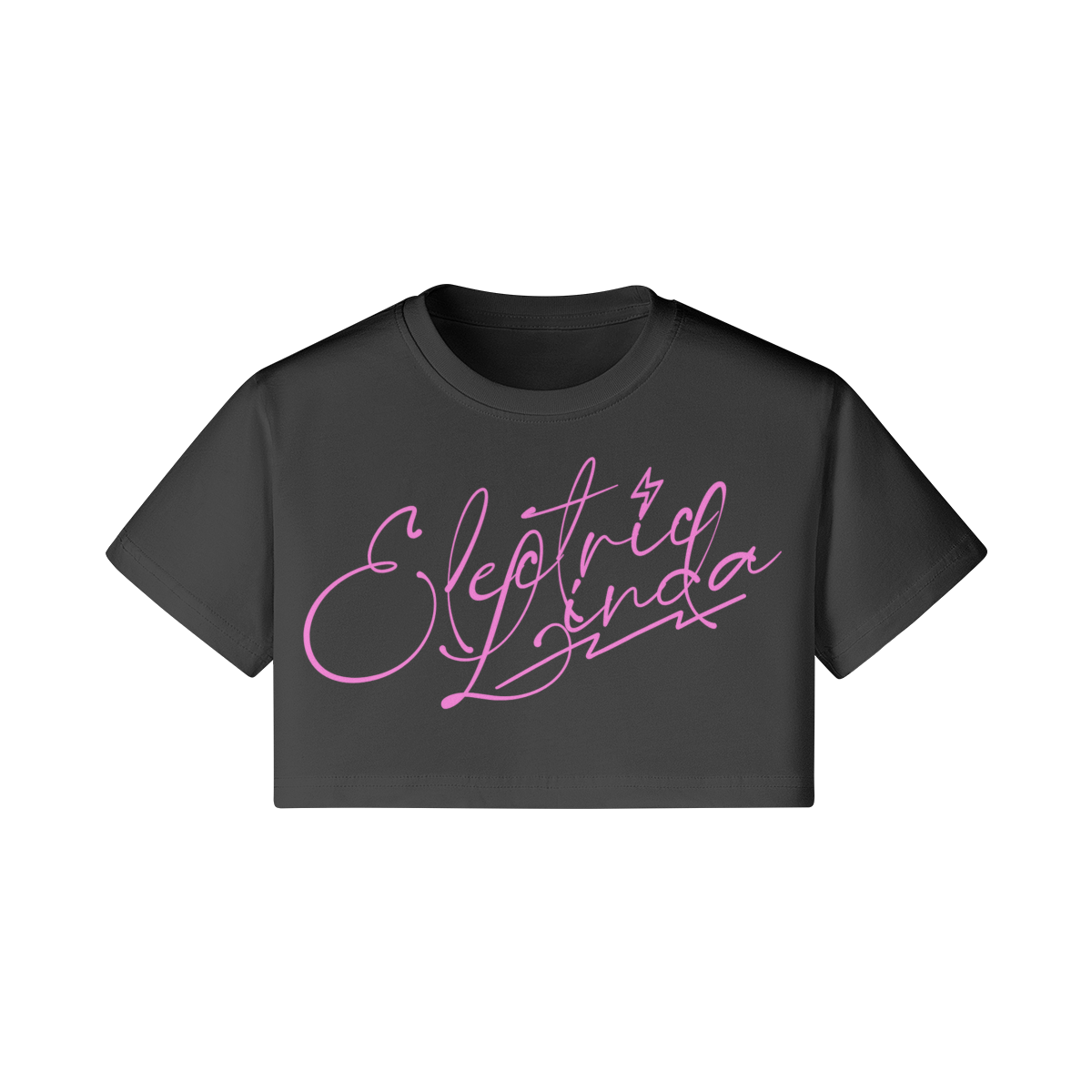 Electric Crop Tee - Electric Linda