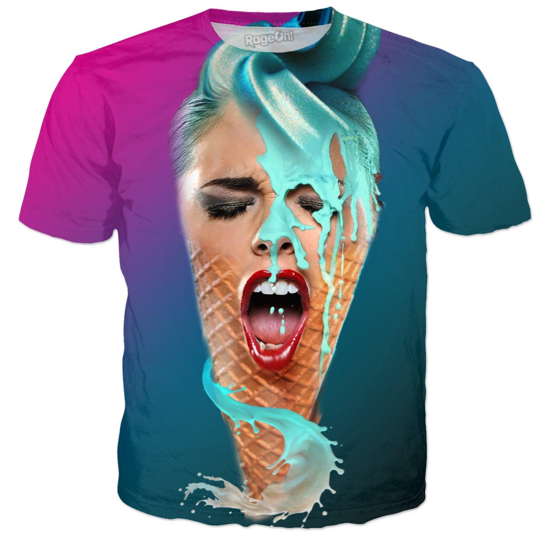 I Scream T-shirt - Electric Linda